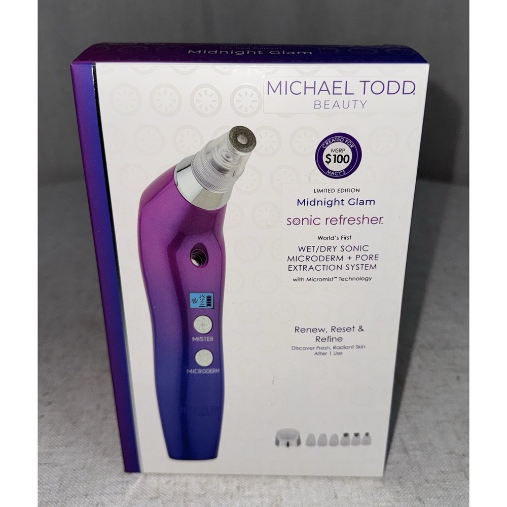 Michael Todd Limited Edition‎ Sonic Refresher Microderm Pore Extraction Glam